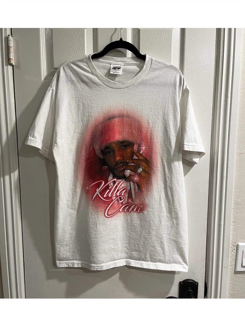 Cam'ron Killa Cam Rap Tee White Shirt Size L Wear Icy Vintage Streetwear